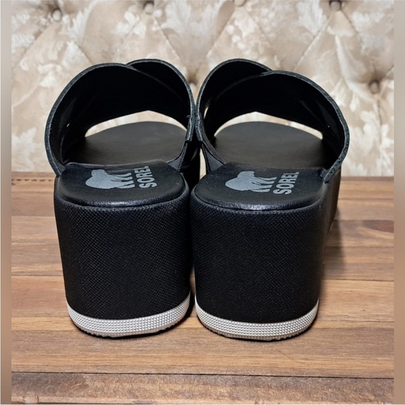 Sorel's Cameron Flatform Mule Sandals Size 7 - Picture 3 of 6